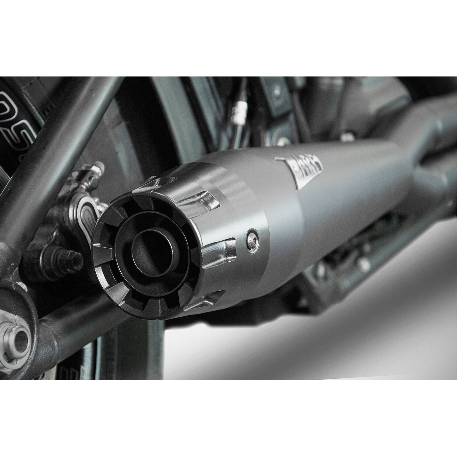 Zard, 2-1 Full black exhaust M8, Matte