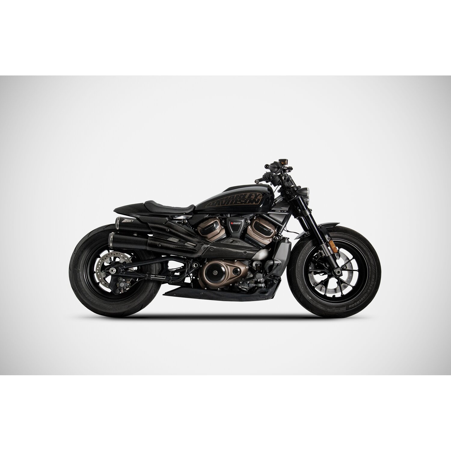 Zard, Sportster S Top Gun exhaust system