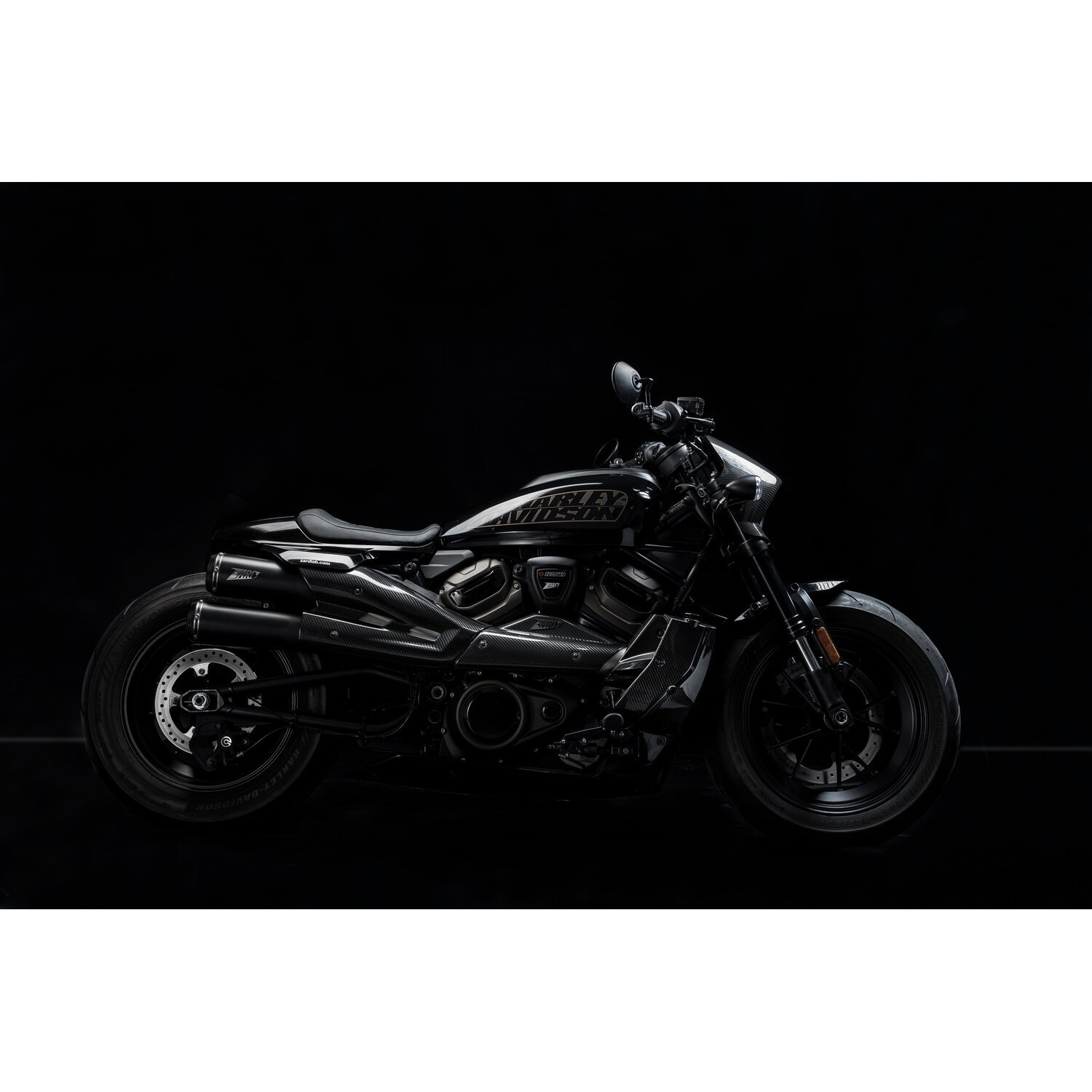 Zard, carbon radiator cover and side panel kit