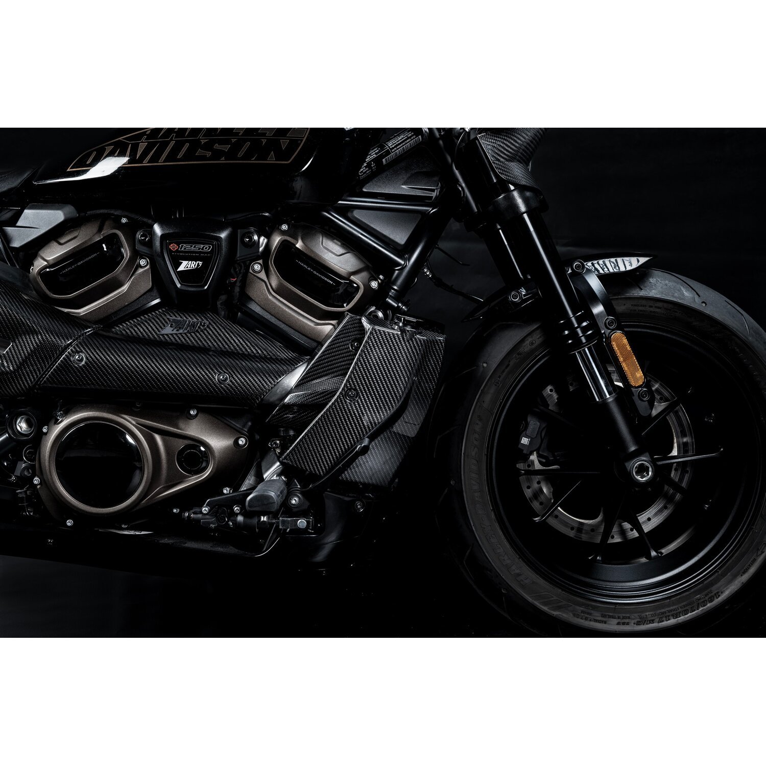 Zard, carbon radiator cover and side panel kit