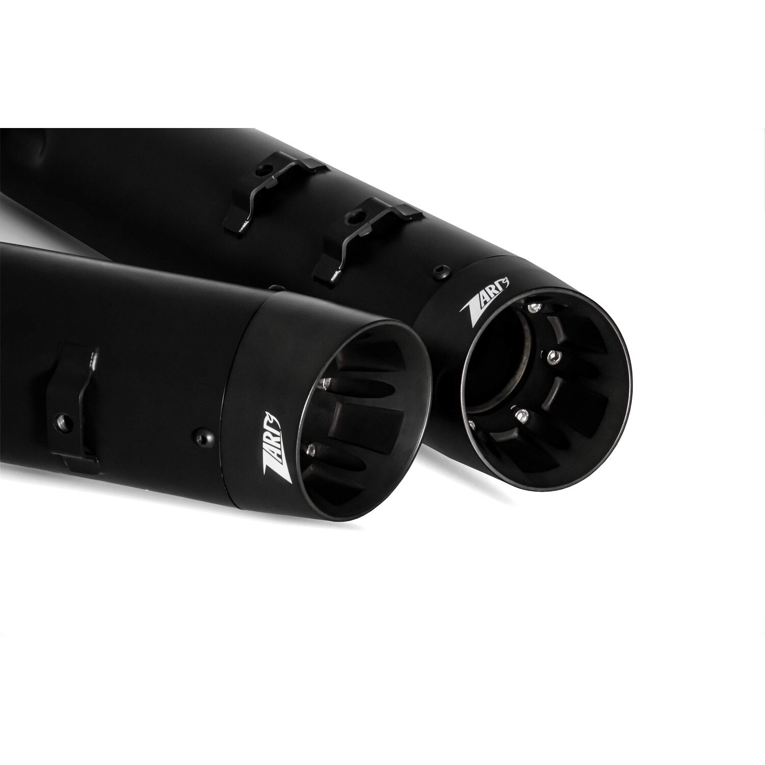 Zard, Inox Touring slip-on mufflers, Black, Matte