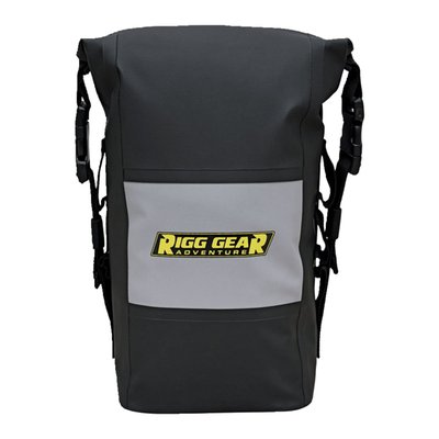 - Waterproof roll closure with quick release buckles 
- Made from heavy duty UV-treated PVC Tarpaulin material 
- All seams are electronically heat welded 
- Fits most crash bars, luggage racks and seats 
- Universal mounting using hook & loop straps and or adjustable quick release buckles 
- Integrated MOLLE system 
- Main compartment measures: 6.25" (16cm) long x 4" (10cm) wide x 12" (30cm) high 
- Holds approx. 5 liters