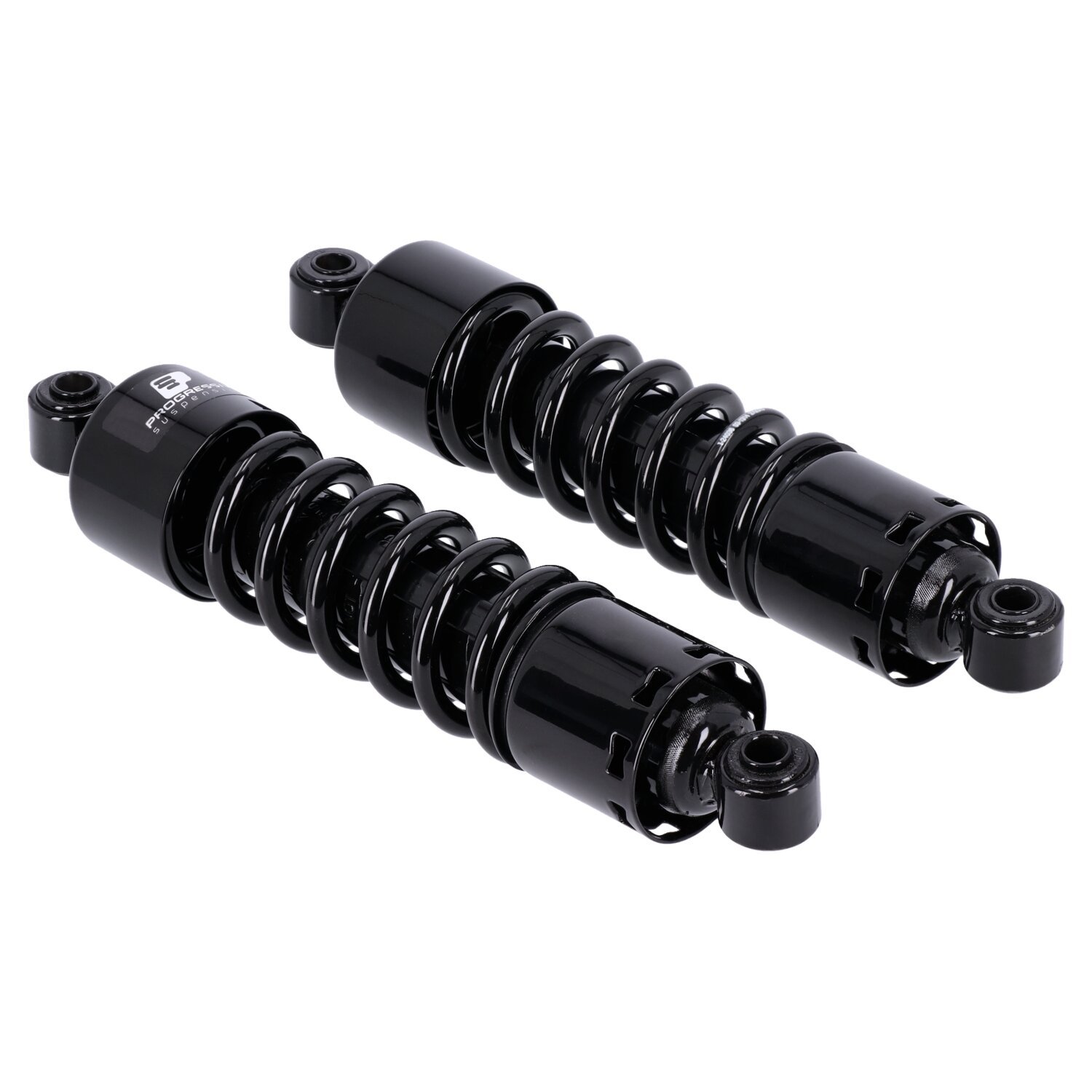 PS, 412 series shock set. 12.5". Heavy Duty, Black