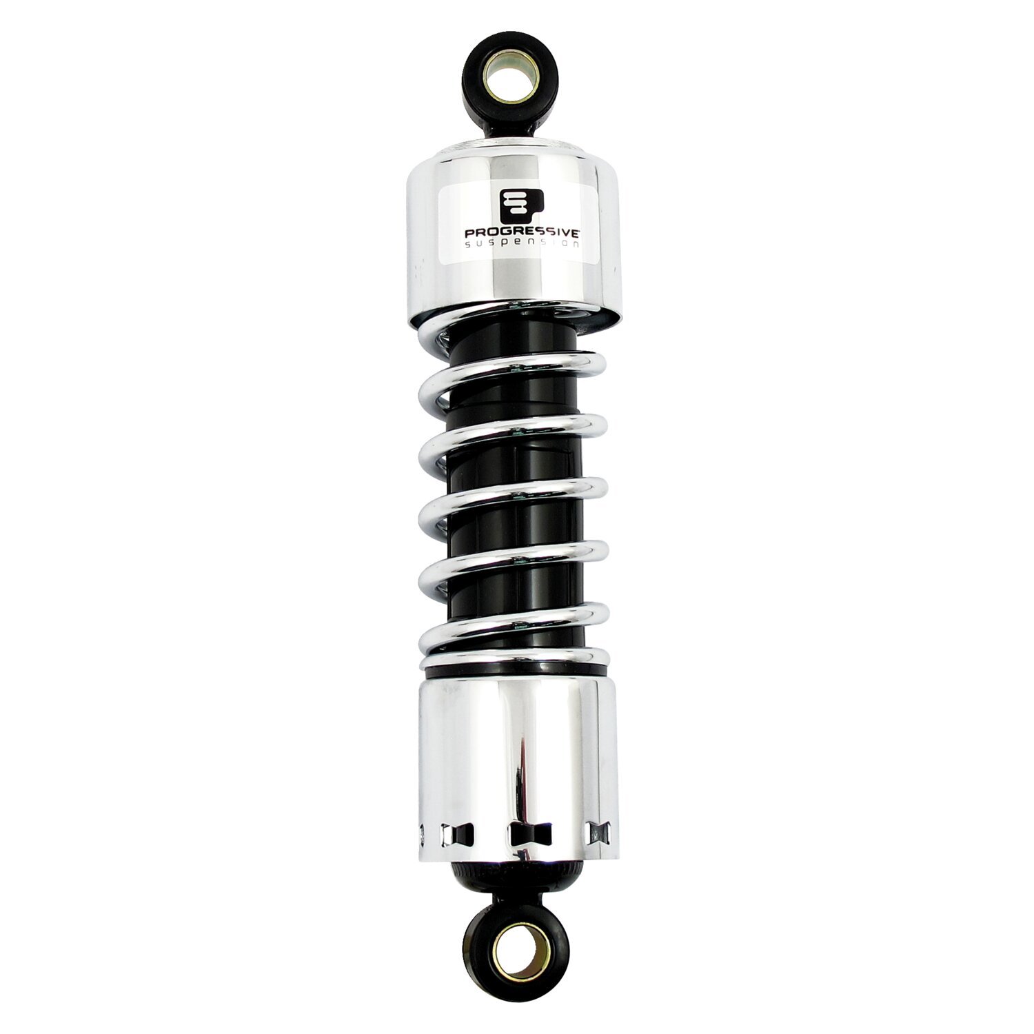 PS, 412 series shock set. 11". STD Duty. Chrome