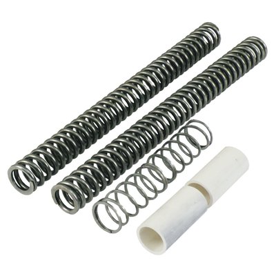 Drop your fork up to 2 inches in 30 minutes. No need to disassemble the forks, pulling the wheel or even changing the oil. The installation can be done without special tools. The Progressive Suspension shorter springs and the new secondary compensator springs makes this kit truly a drop-in installation and, in contradiction to popular belief, actually improves the ride quality.