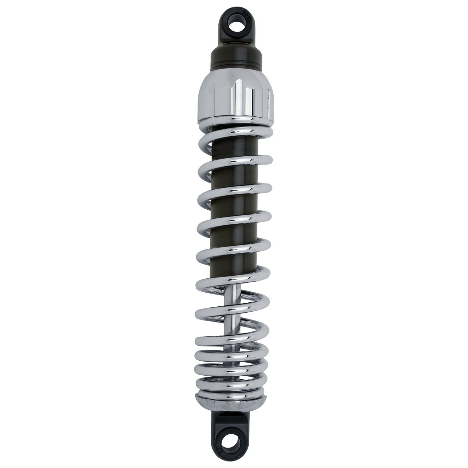 PS, 444 series shock set. 12". STD Duty, Chrome