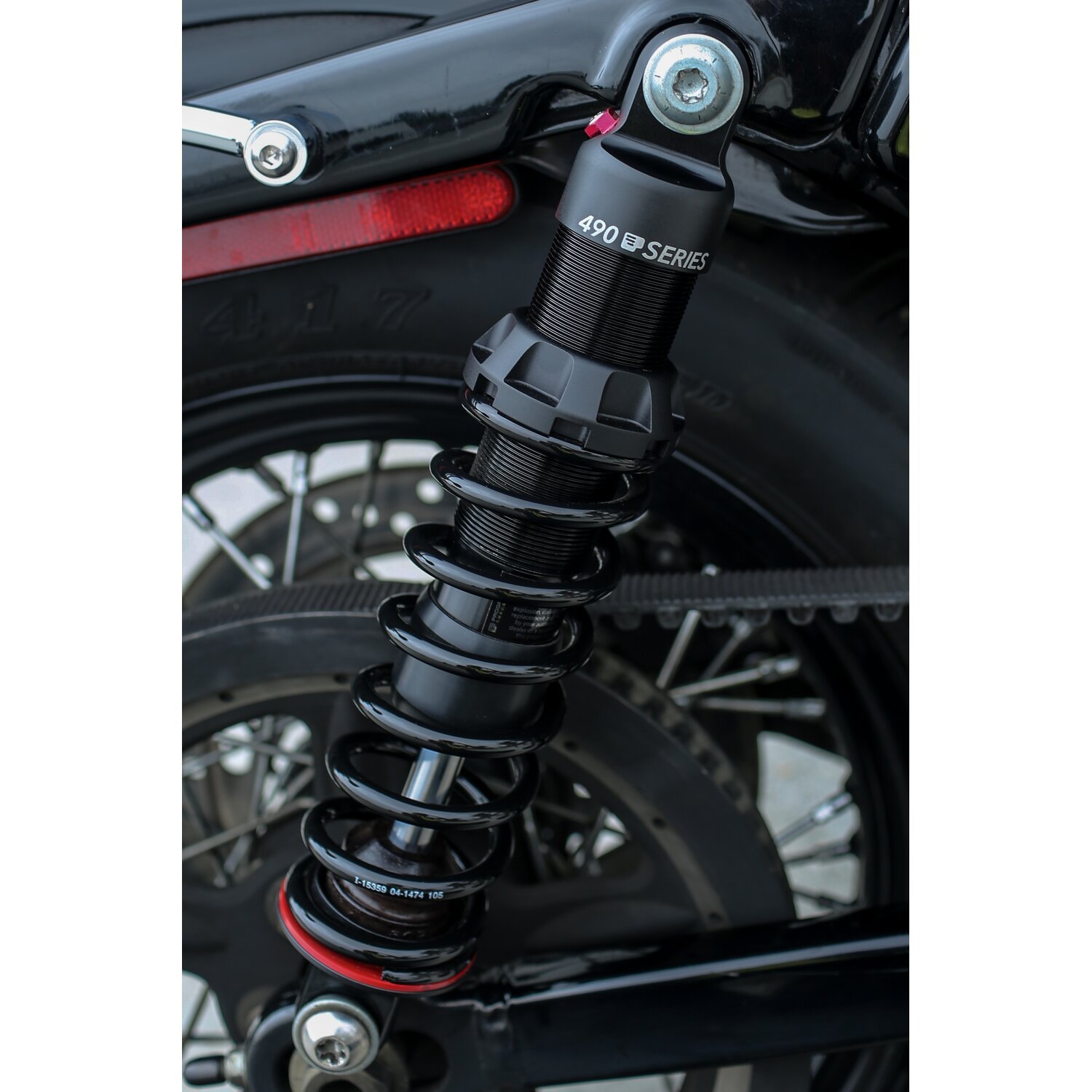 PS model 490 shocks, 15", Black