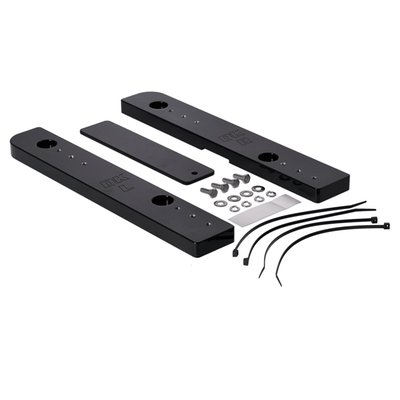 This relocation kit for the Tour Pak® allows you to move it further back (25mm, 51mm or 76mm), for more passenger space and comfort. Easy bolt-on installation. Comes complete with stainless mounting hardware and instructions. 
- Billet aluminum construction 
- Black powder coated finish 
- Stainless mounting hardware 
- Moves the Tour-Pak back 1" (25mm), 2" (51mm) or 3" (76mm) 
- Easy bolt-on installation 
- Includes step-by-step instructions