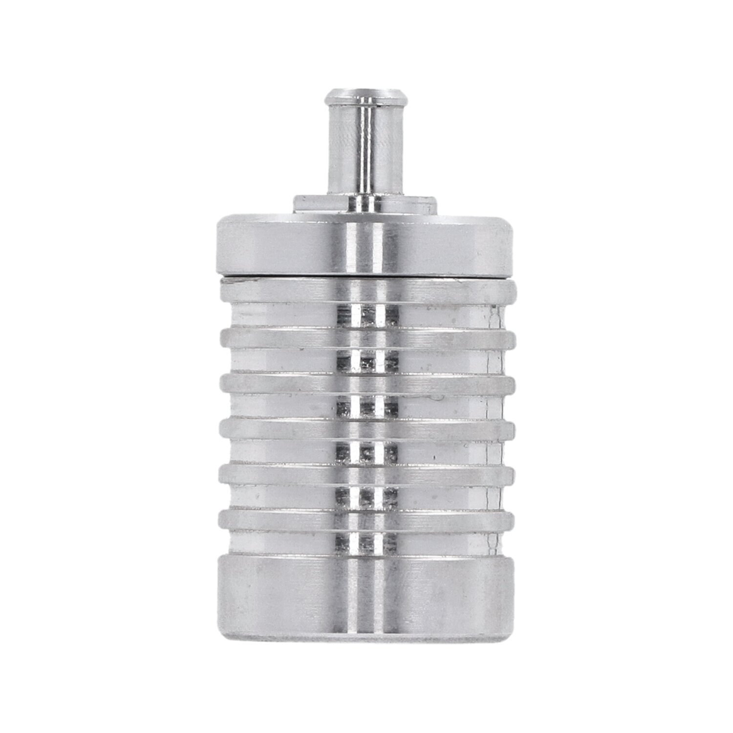 DK Custom Products, 4 stage billet catch can, Unpainted, Clear