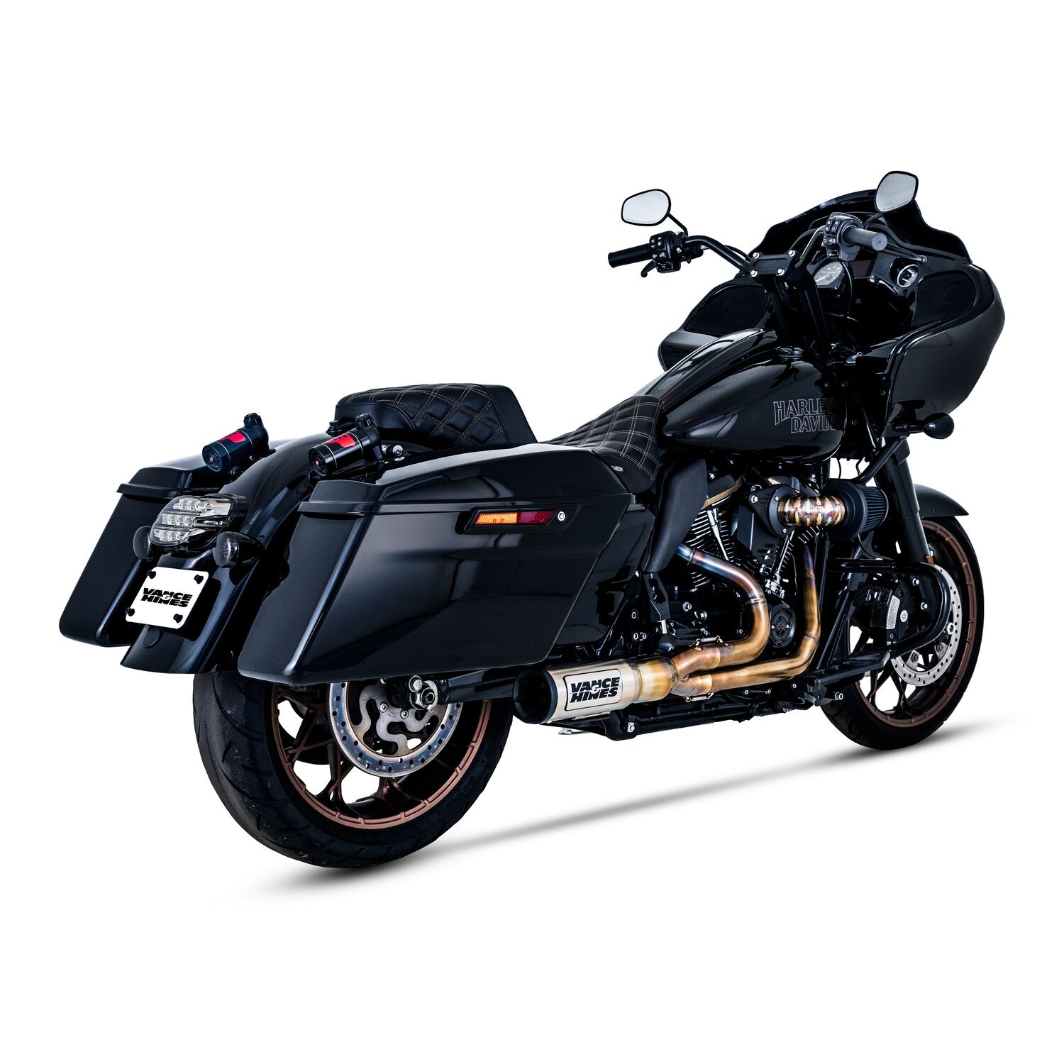 Vance & Hines, VO2 Falcon air intake. stainless, Brushed