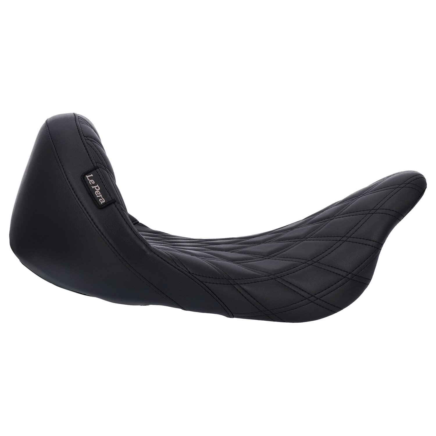 LePera, Monterey sport solo seat. Double, Black, Diamond