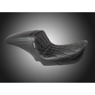 11" wide seating area. The Kickflip features a fast and aggressive profile and stance. Other than that, built with LePera’s Marathon Foam on a black powder coated steel base plate a for maximum stability and comfort. The high arching back support will provide a secure in-bike feel for extreme riding, combined with excellent back support on long stretches. Handcrafted with an iconic attention to detail, complete with an aggressive profile and stance. Perfect!