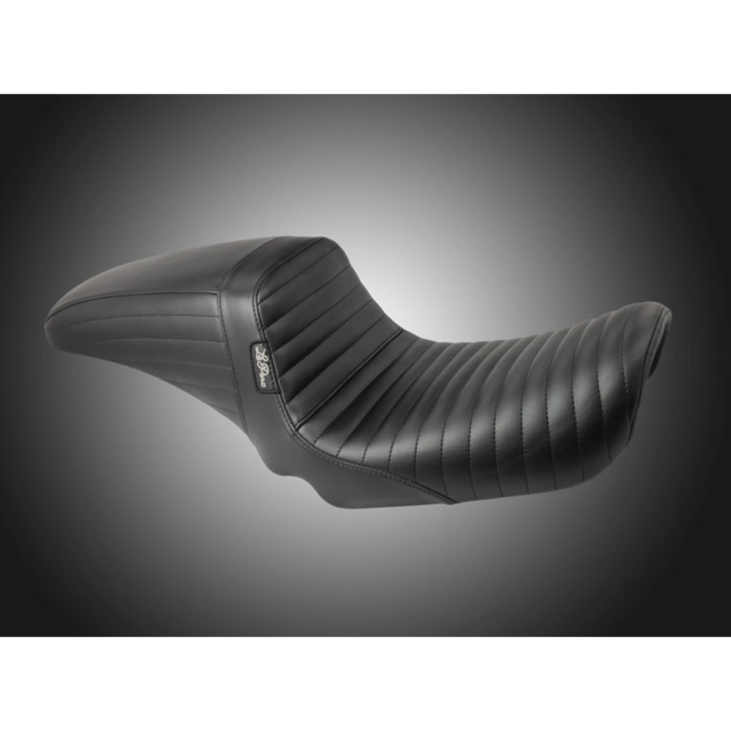 LePera, KickFlip solo seat. Pleated stitch, Black