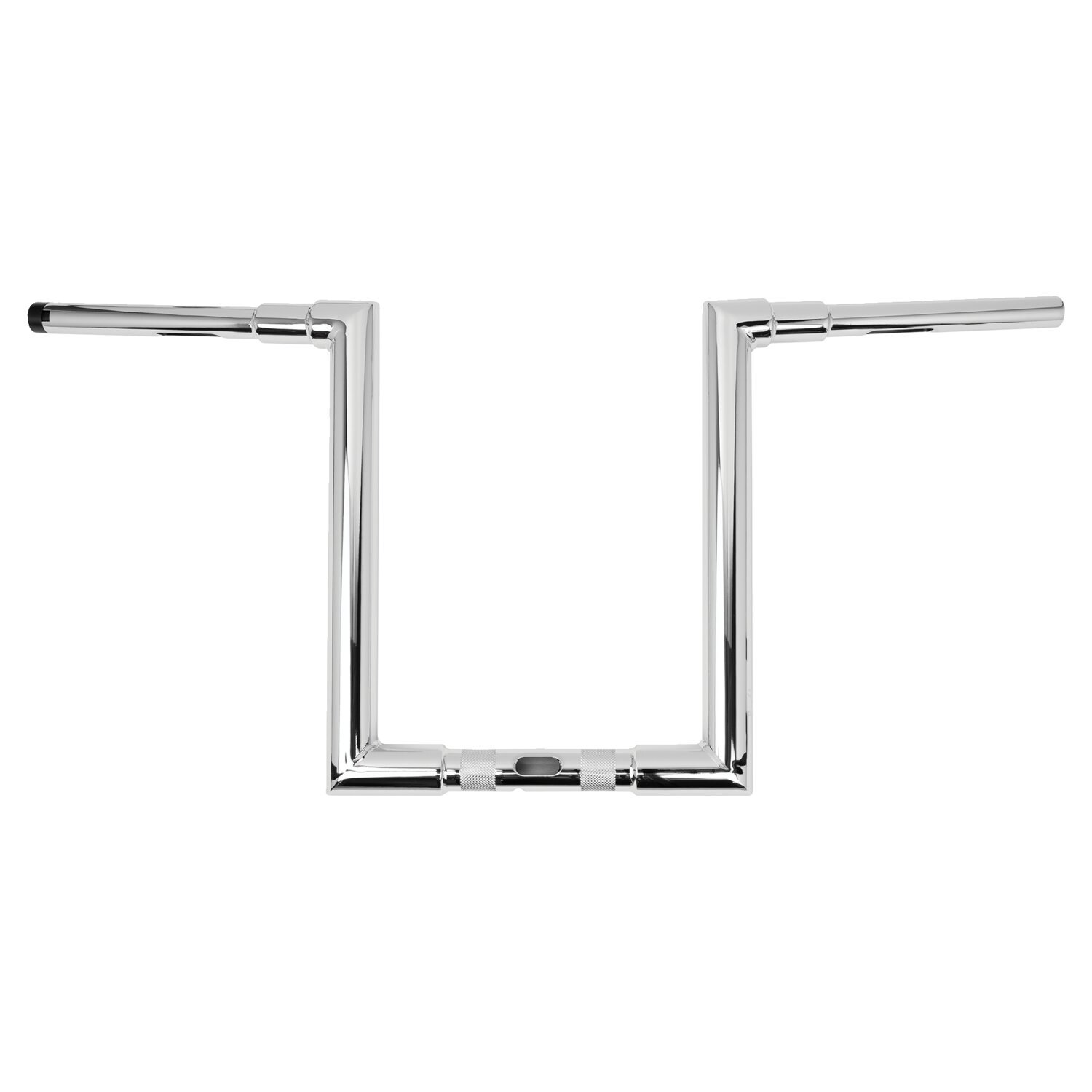 Burly, 1-1/2" Jason bar, 14" rise, Silver, Chrome