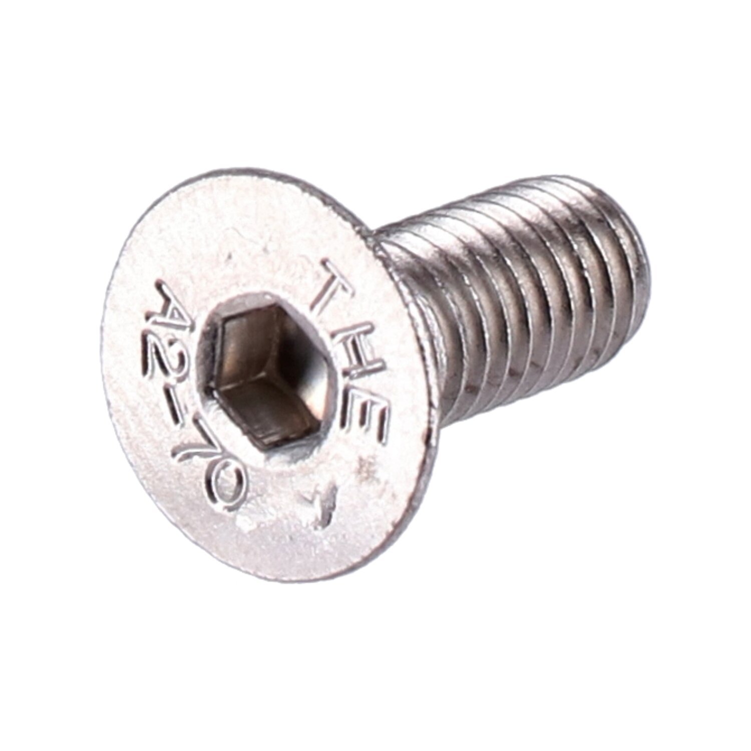 M5 x 12mm flathead allen bolt, stainless