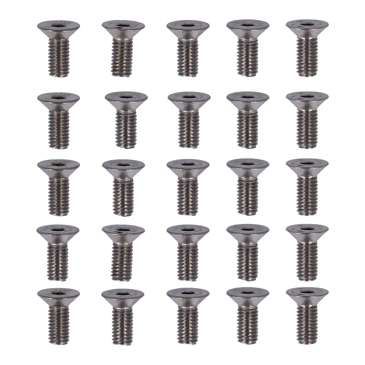 M5 x 12mm flathead allen bolt, stainless