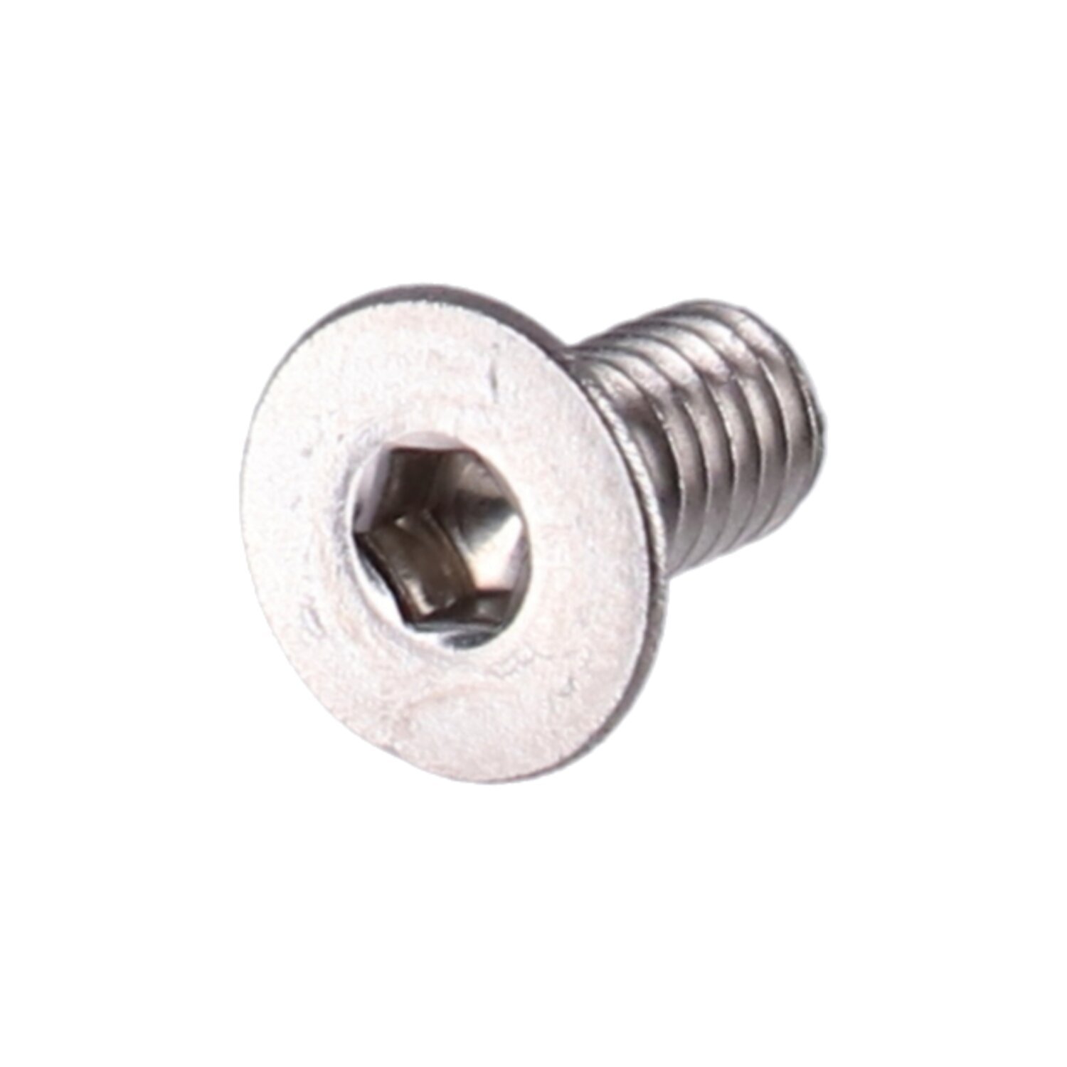 M4 x 8mm flathead allen bolt, stainless