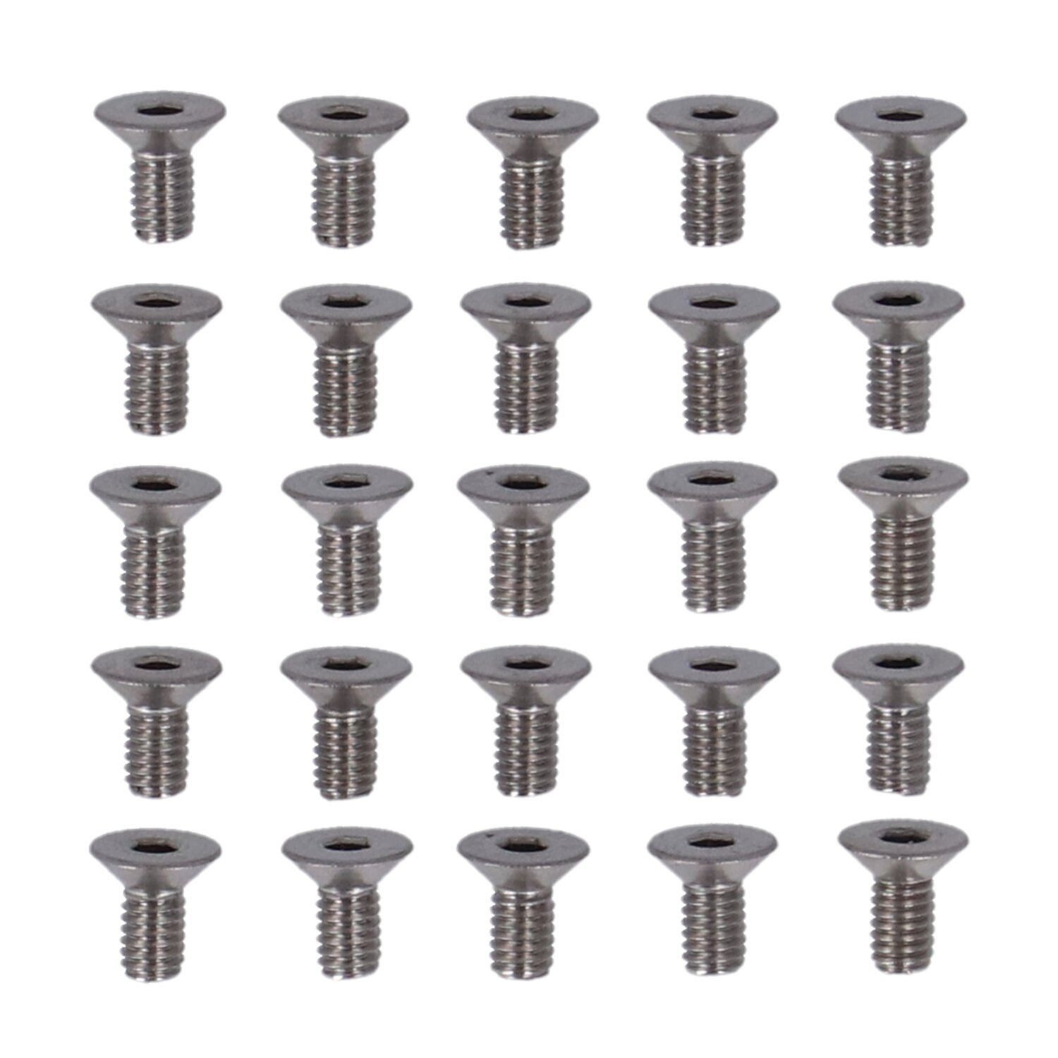 M4 x 8mm flathead allen bolt, stainless