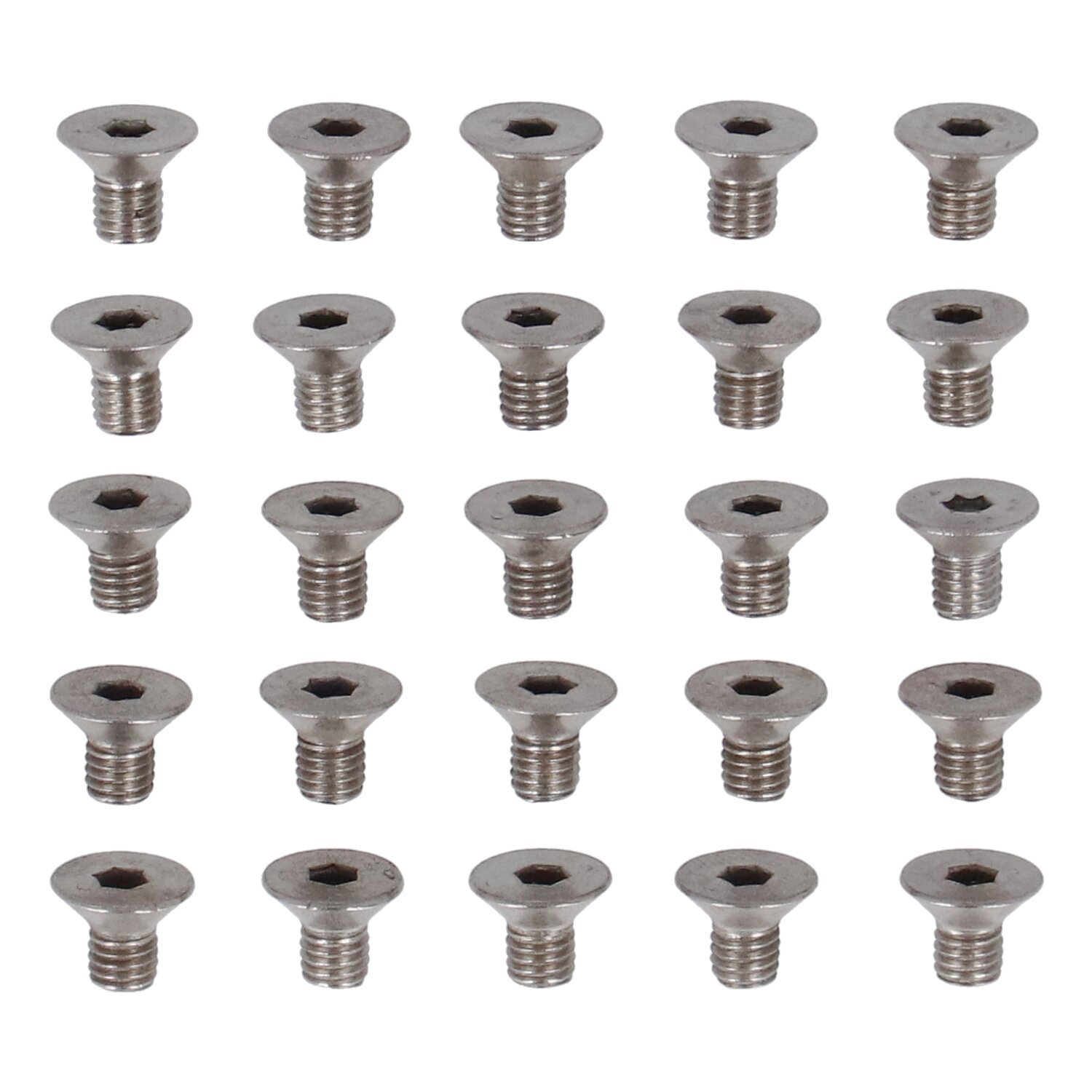 M6 x 10mm flathead allen bolt, stainless