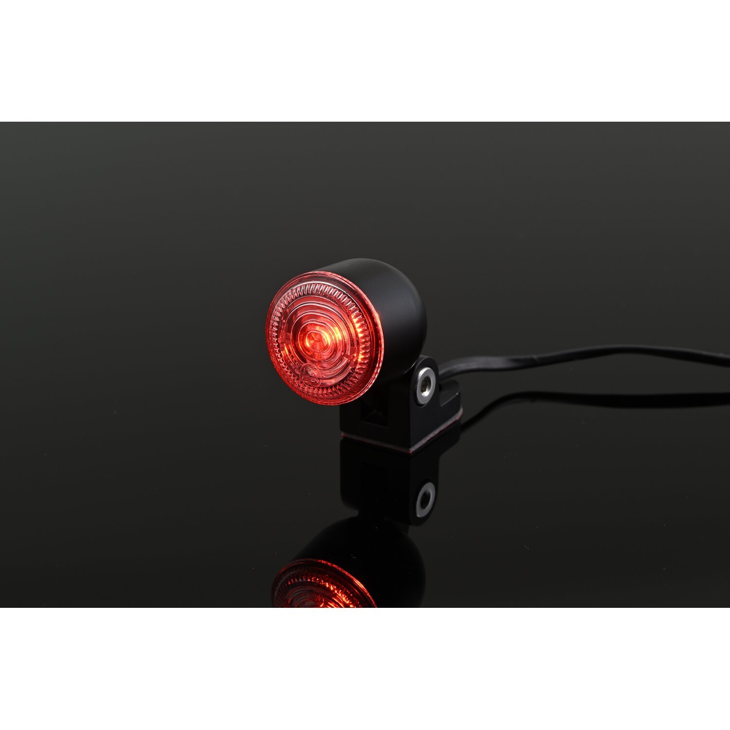 Daytona, D-Tail LED taillight, Black
