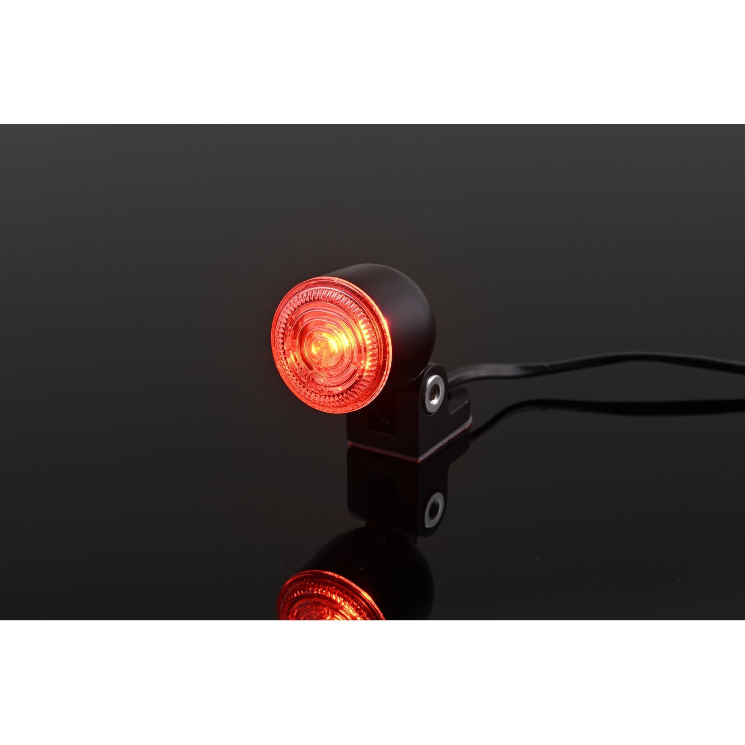 Daytona, D-Tail LED taillight, Black