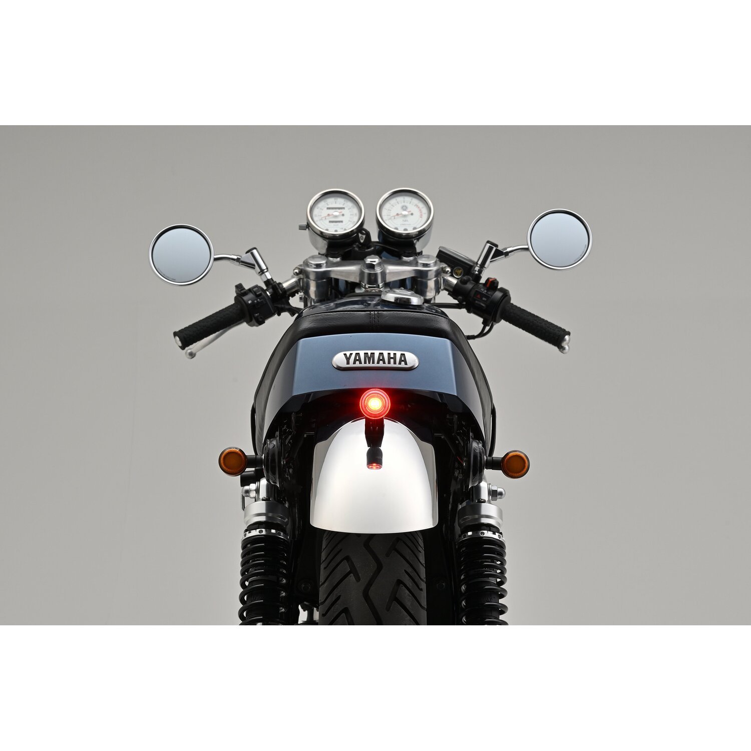 Daytona, D-Tail LED taillight, Black