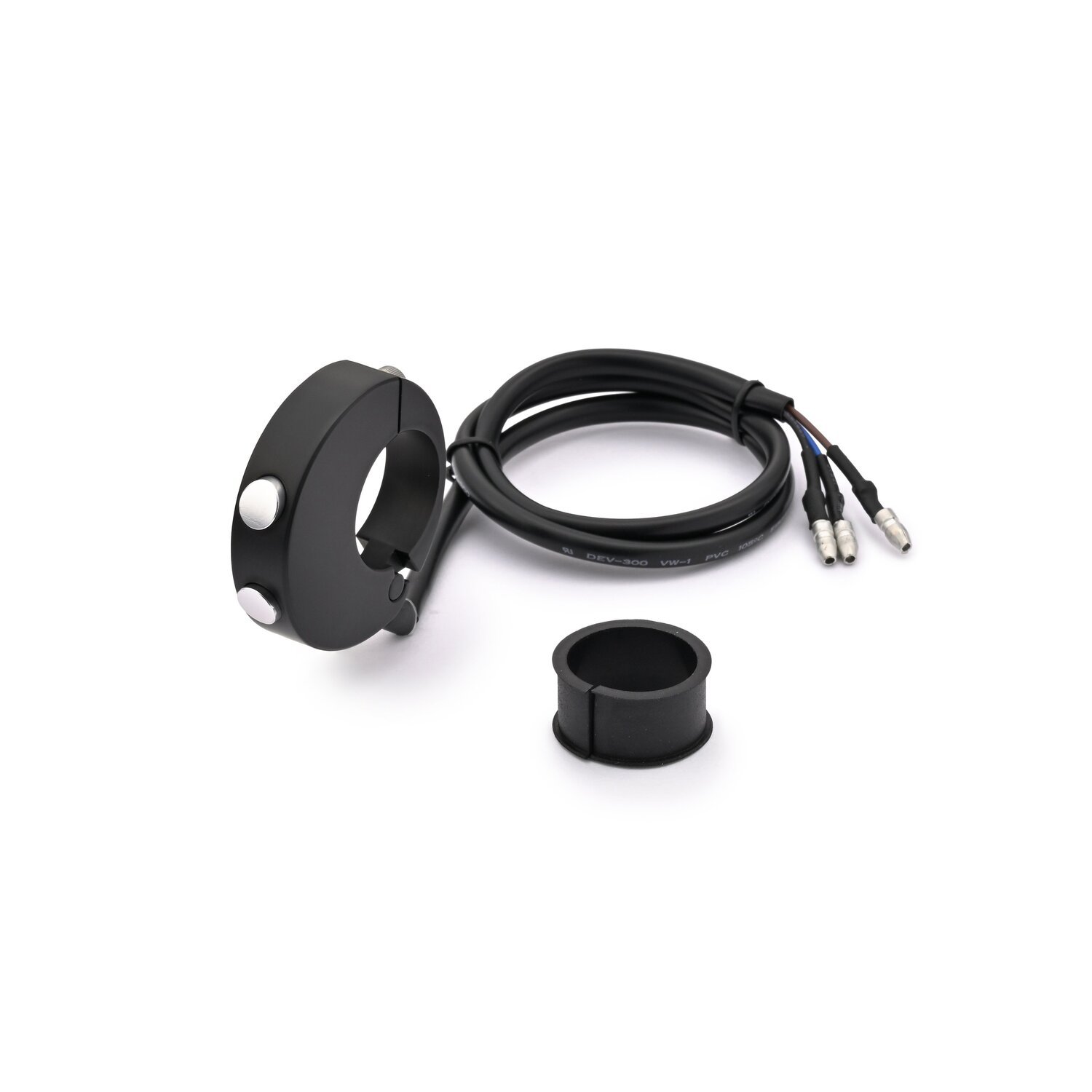 Daytona, dual button speedo handlebar switch, Black
