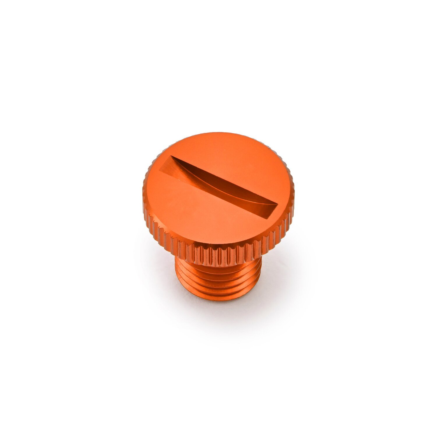 Daytona, mirror hole plug. Orange. LHT