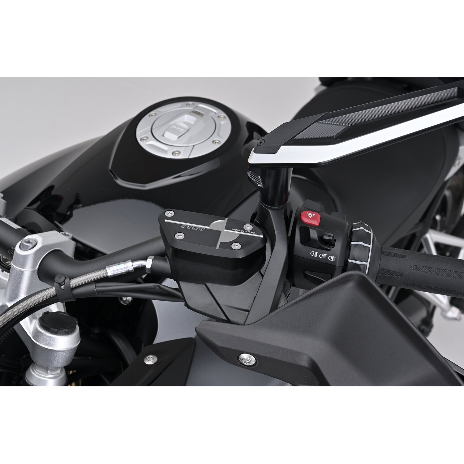 Daytona, master cylinder cover. Clutch, Black