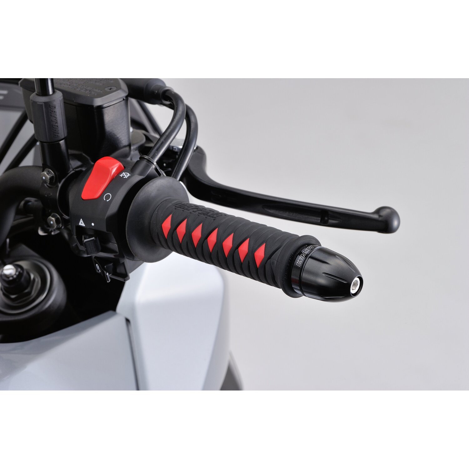 Daytona, Bullet handlebar end, Black, Anodized