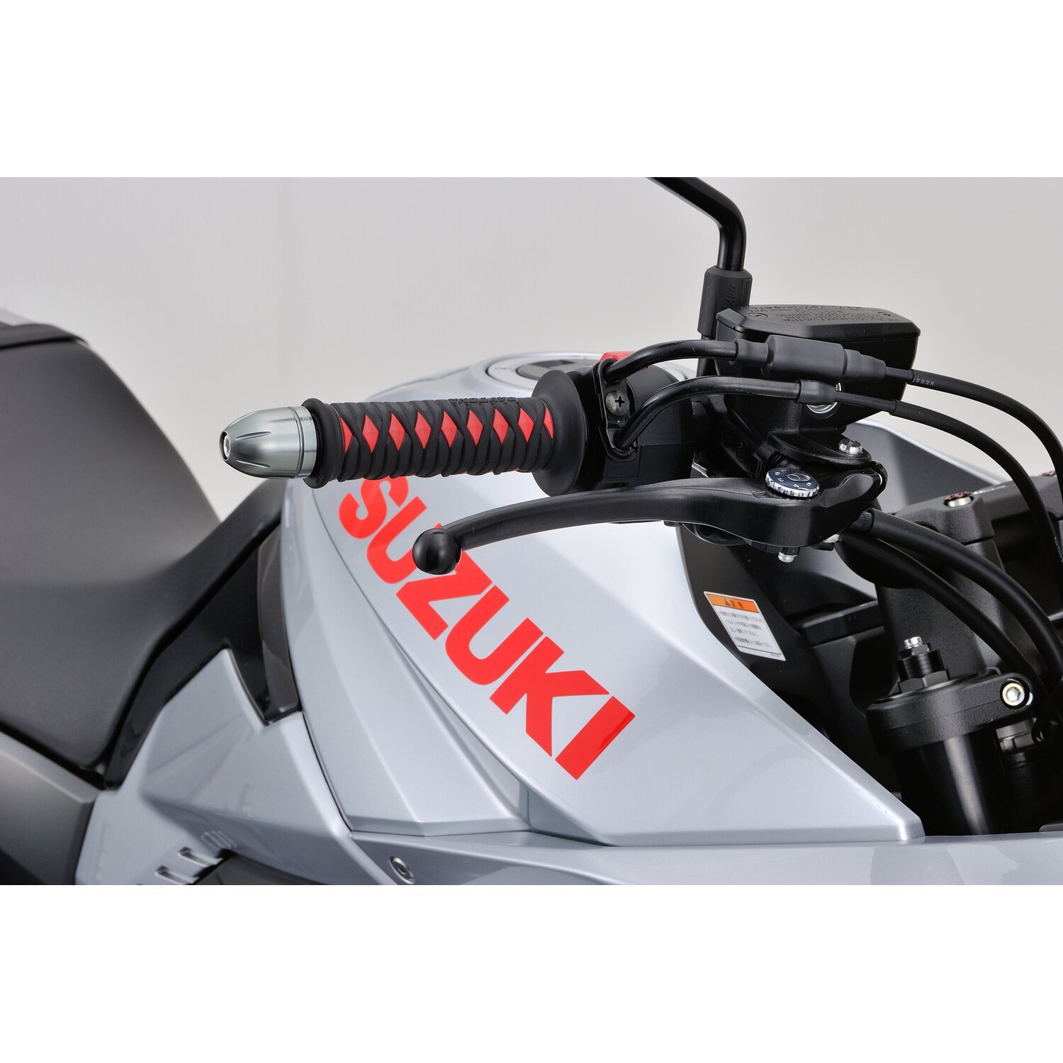 Daytona, Bullet handlebar end, Gray, Anodized