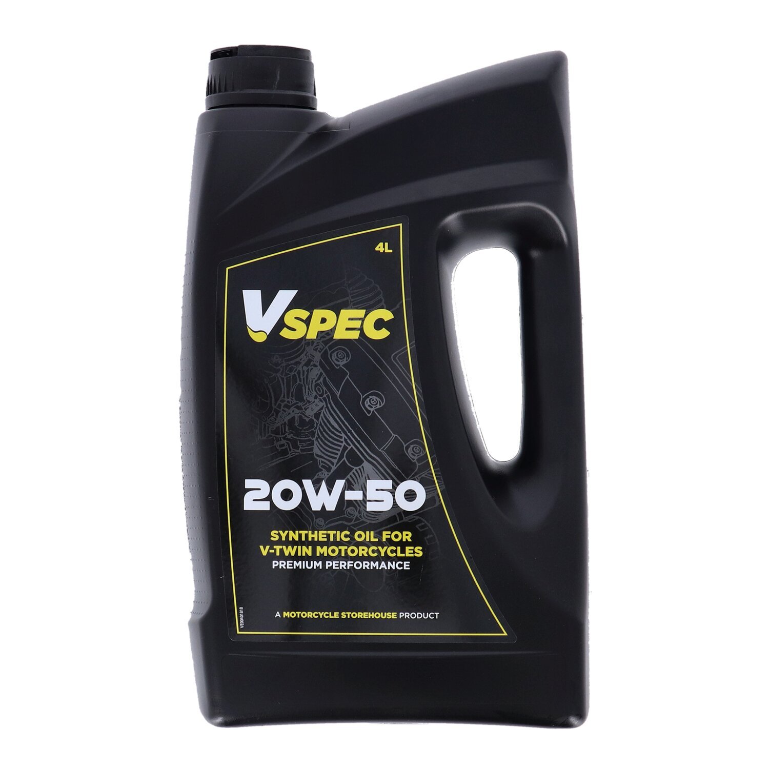 Vspec, 20W50 Full Synthetic motor oil. 4 liter bottle
