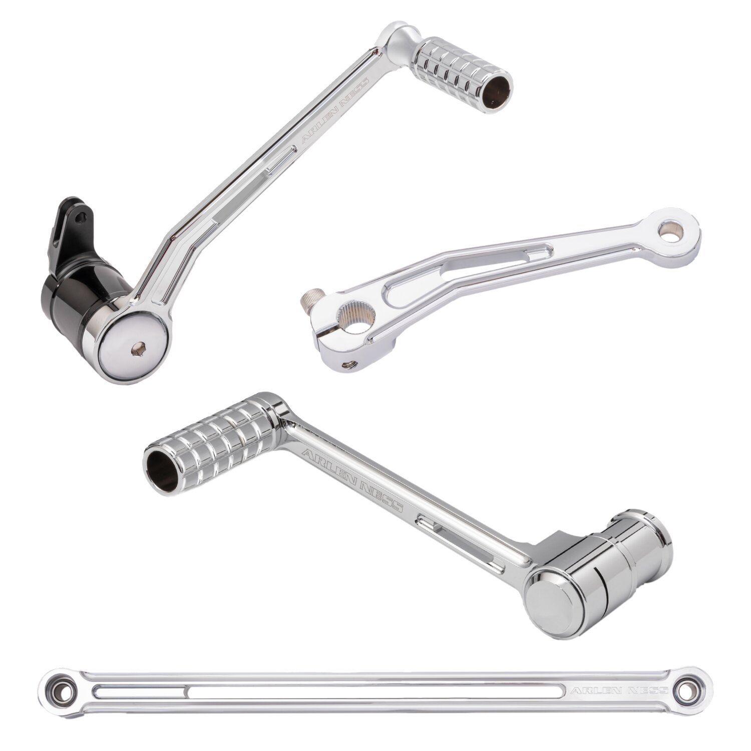 Arlen Ness, Speedliner solo shift foot control kit, Chrome