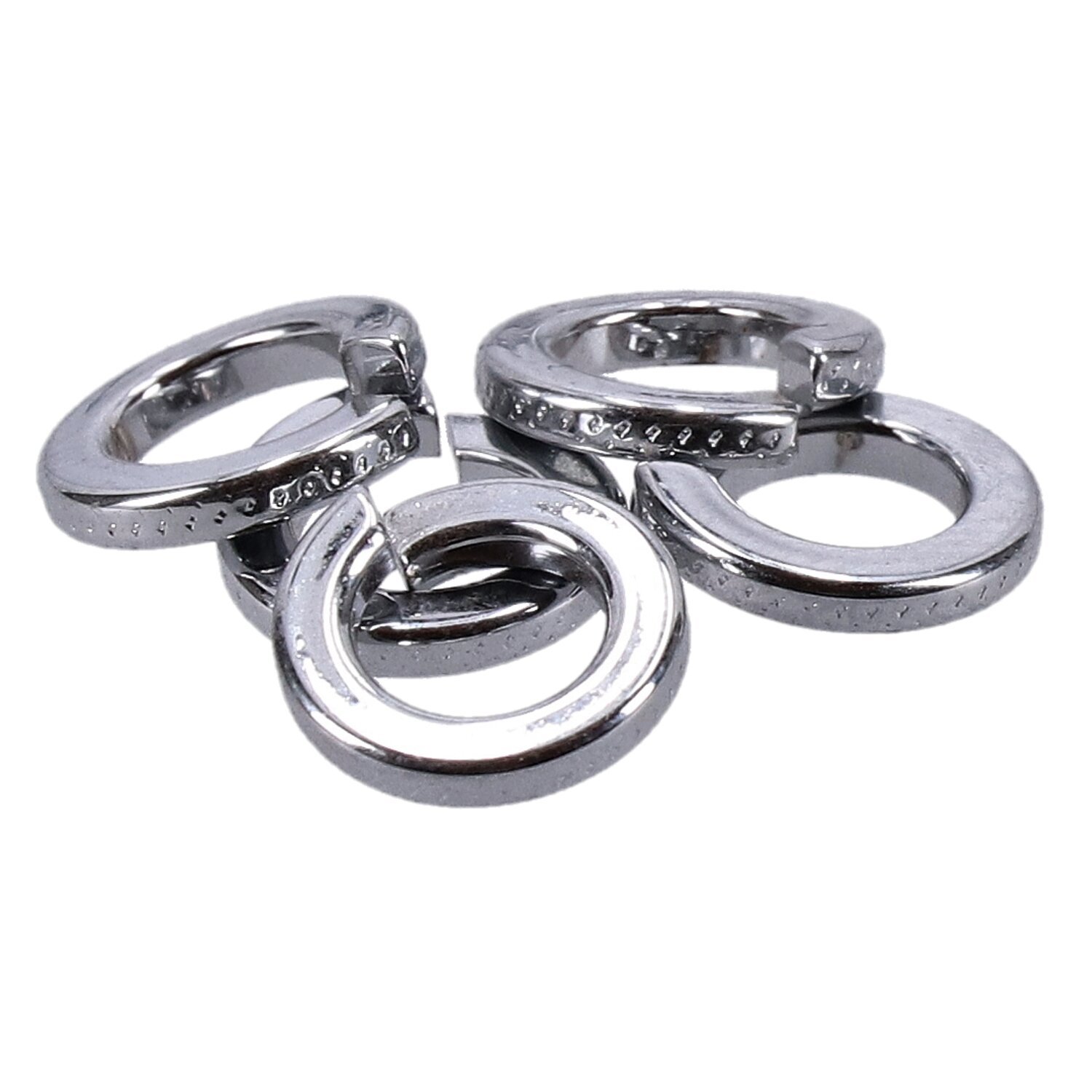 Chrome lockwasher, 5/8 inch