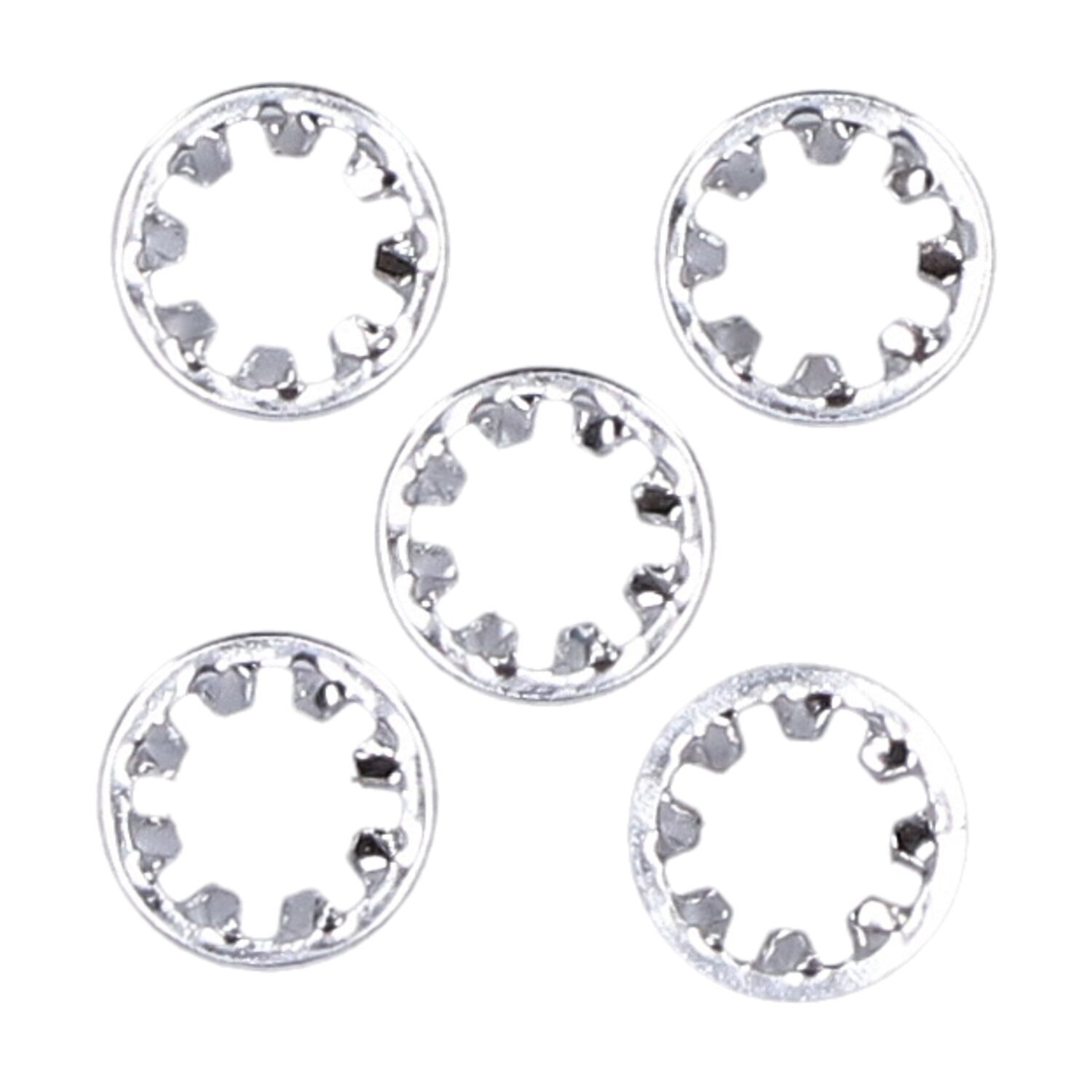 Chrome ext. lockwasher, 1/2 inch