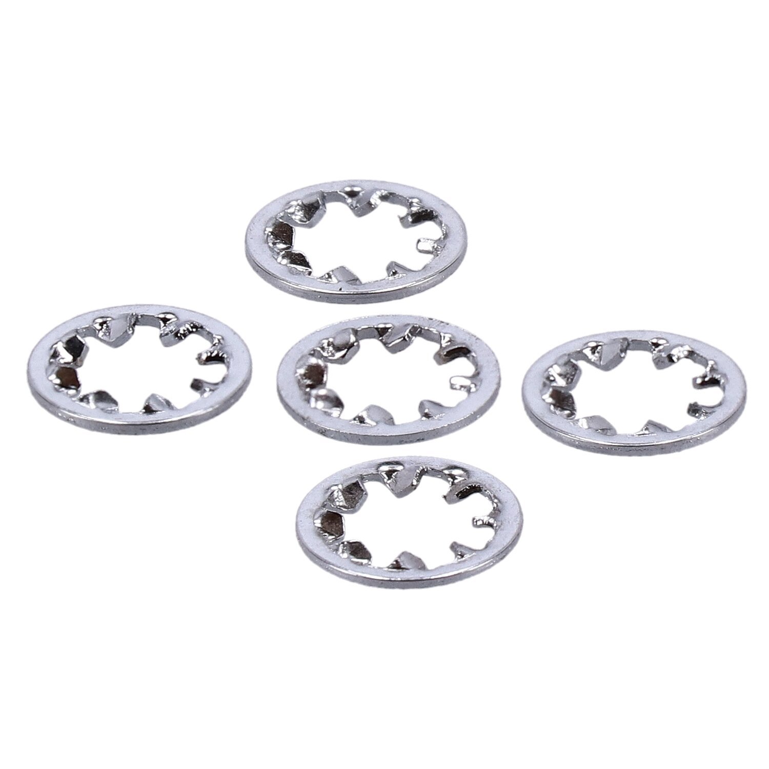 Chrome ext. lockwasher, 5/16 inch