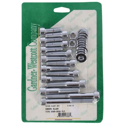 Chrome; Incl. top, front & rear hardware