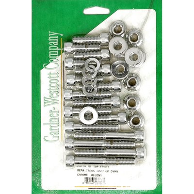 Top, front and rear and trans, chrome