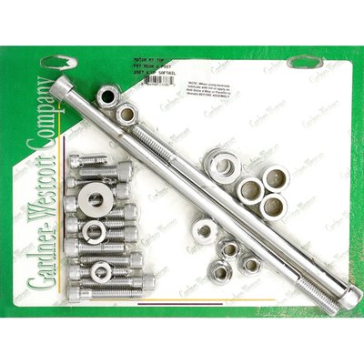 Top, front and rear post with spacers