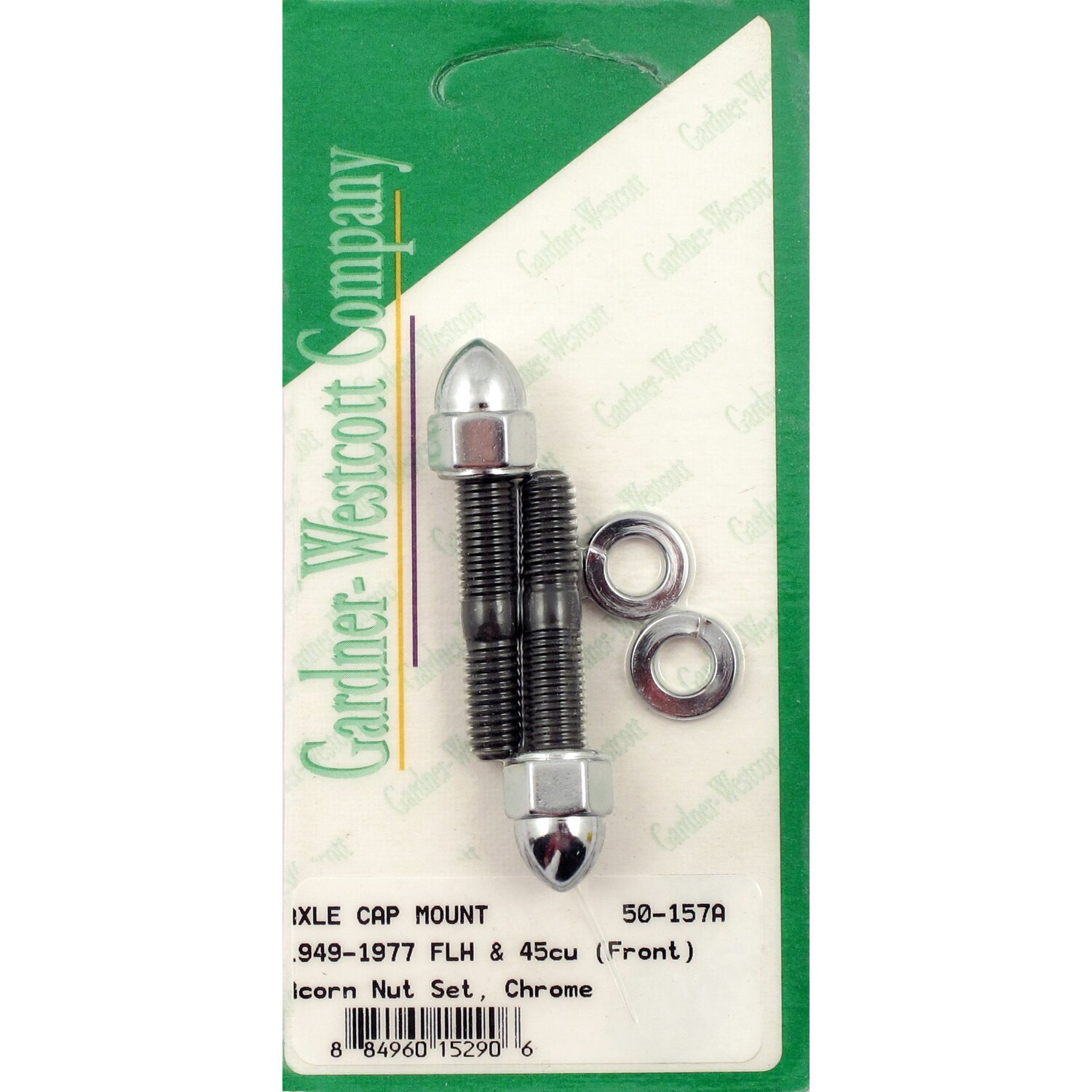 Gardner-Westcott, axle cap stud set. Acorn