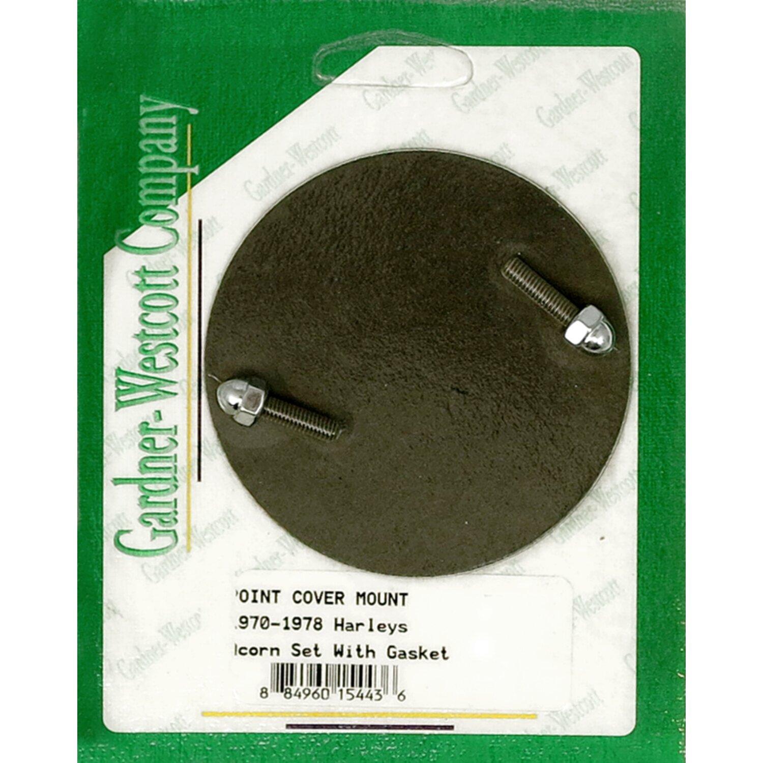 GW, point cover mount kit. Chrome, acorn, Silver