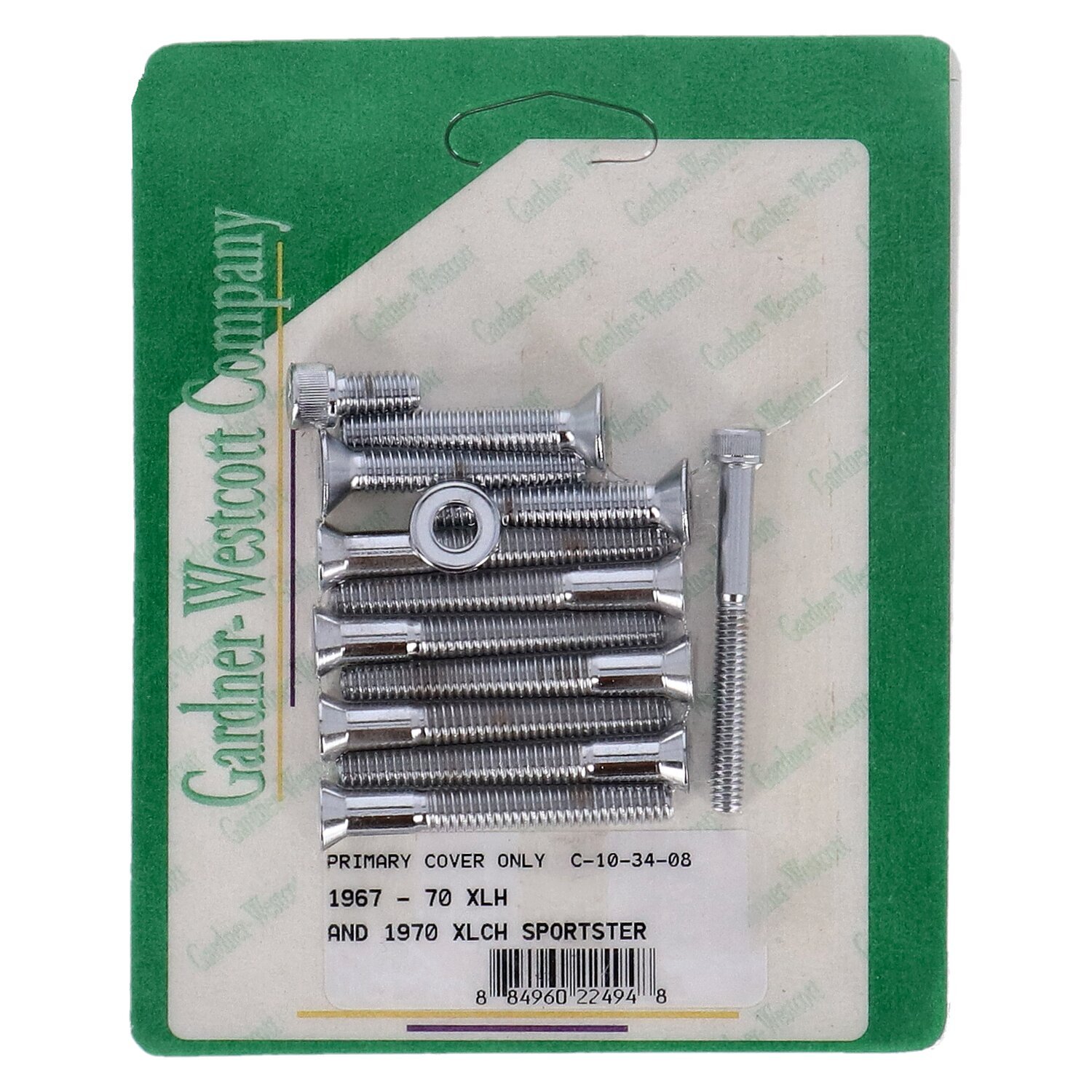 GW, primary cover mount kit chrome allen