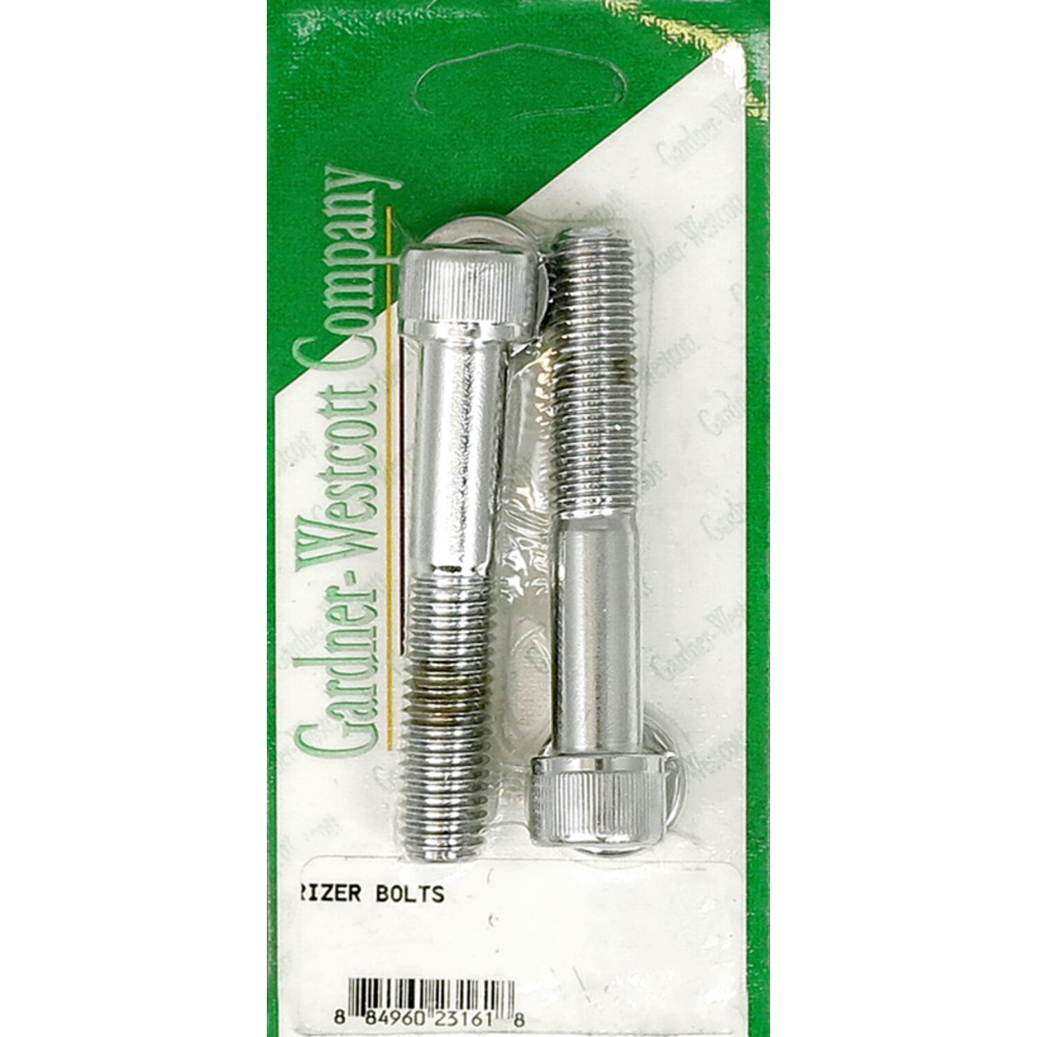 Riser bolt kit, Chrome