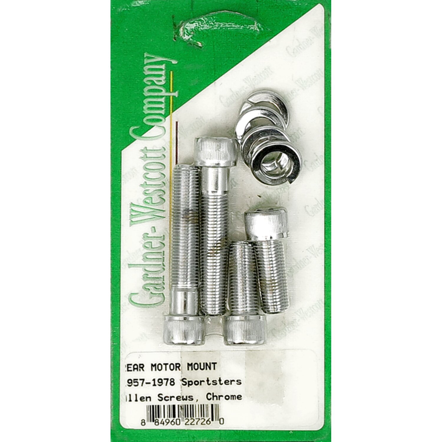 Motor mount kit, Chrome
