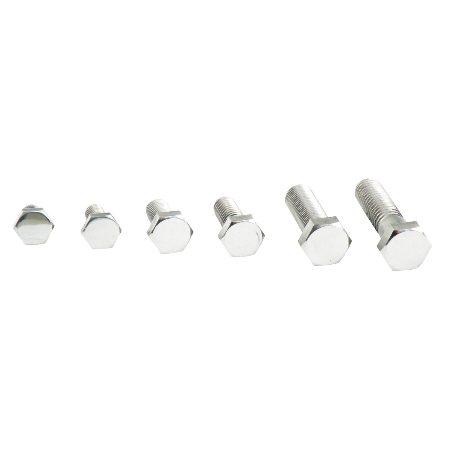 Hex bolt polished ss 3/8-16 x 1 1/2