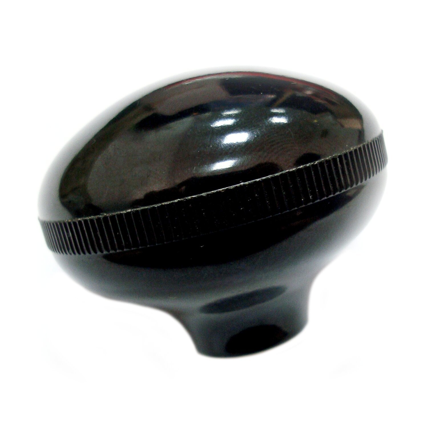 Shift lever knob. Black. Large