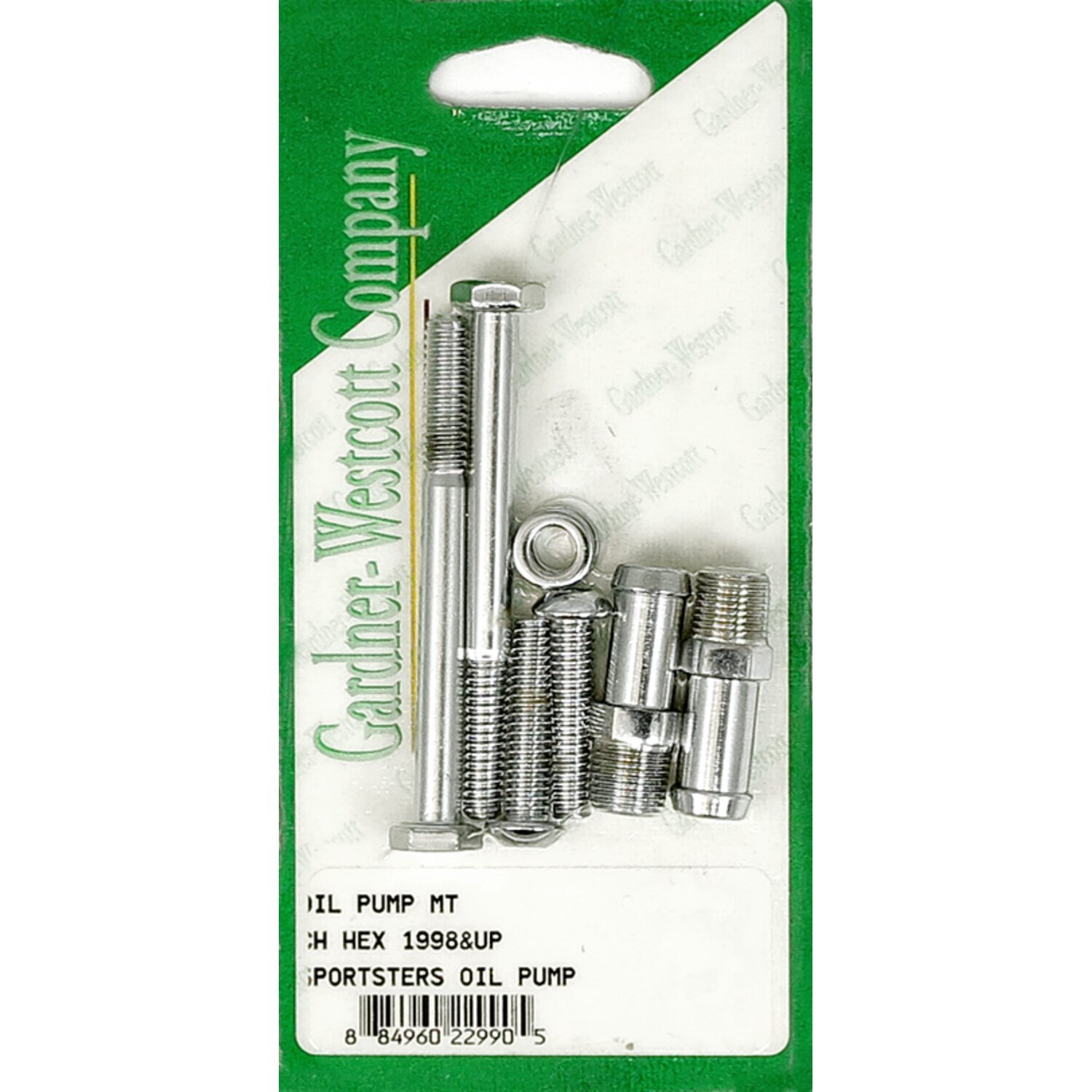Oil pump mount kit, Chrome