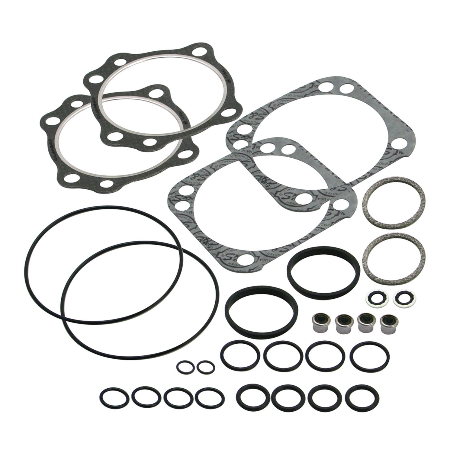 S&S, top end gasket kit. 4" bore