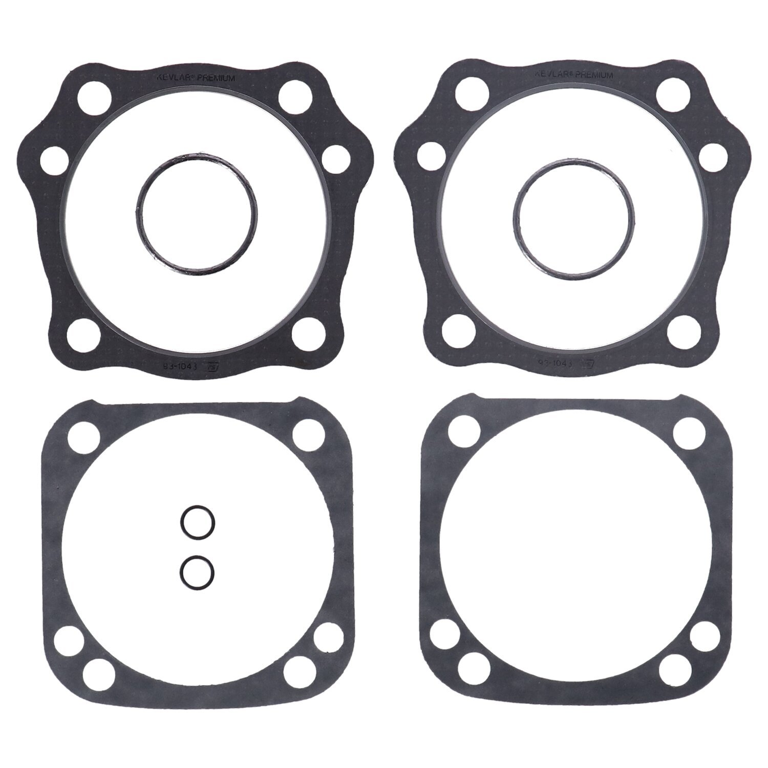 S&S, cylinder head/base & exhaust gasket kit. 4" bore