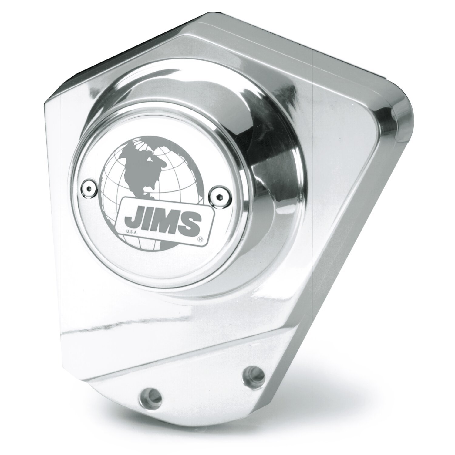 JIMS, 'A Cut Above' billet cam cover L73-92 B.T, Polished